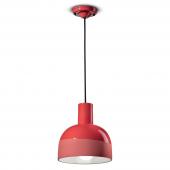 piros minimal keramia fuggesztek konyha ebedlo asztal fole vilagitas lampa modern loft vintage nappali haloszoba ferroluce deco mennyezeti plafon.jpg